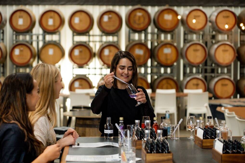 Gin tasting at Earp. Picture: Destination NSW Gin tasting at Earp. Picture: Destination NSW