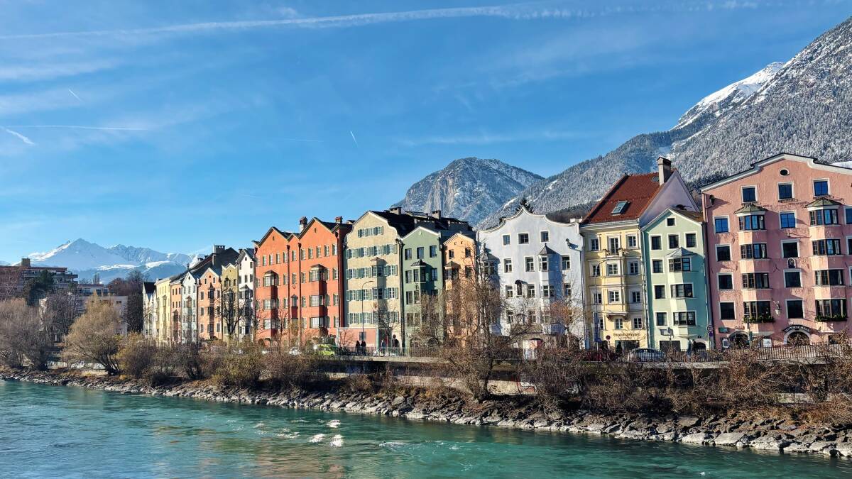 Historic houses of Innsbruck. Historic houses of Innsbruck.