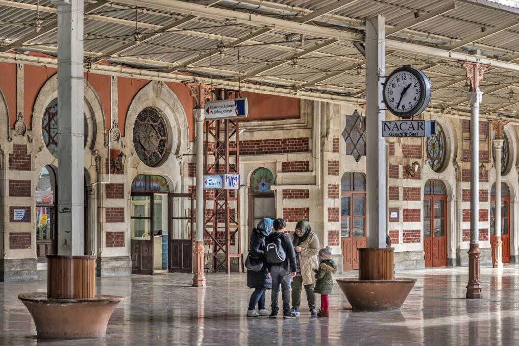 Sirkeci Railway Station in Istanbul. Picture by AAP Images