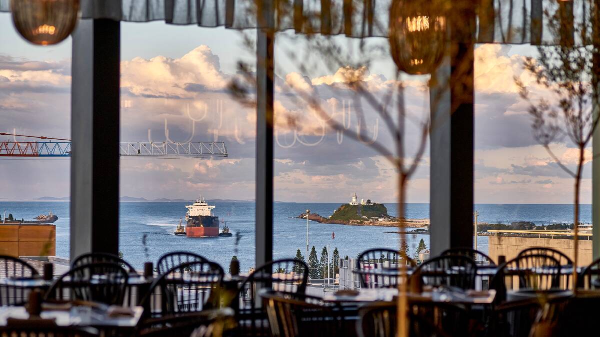 Waterfront dining in Newcastle. Waterfront dining in Newcastle.