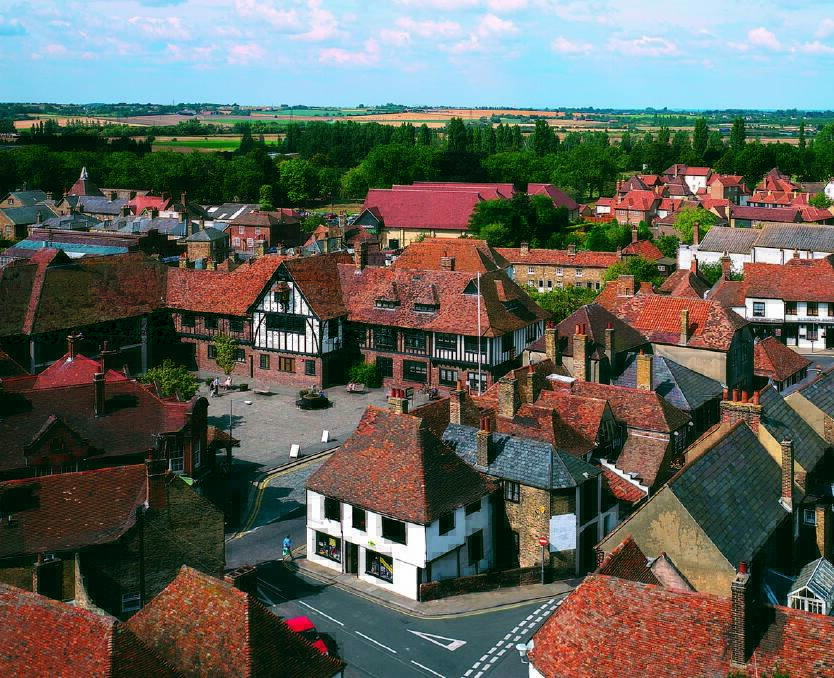 The town of Sandwich. The town of Sandwich.