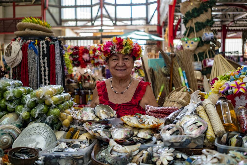 Local market.
