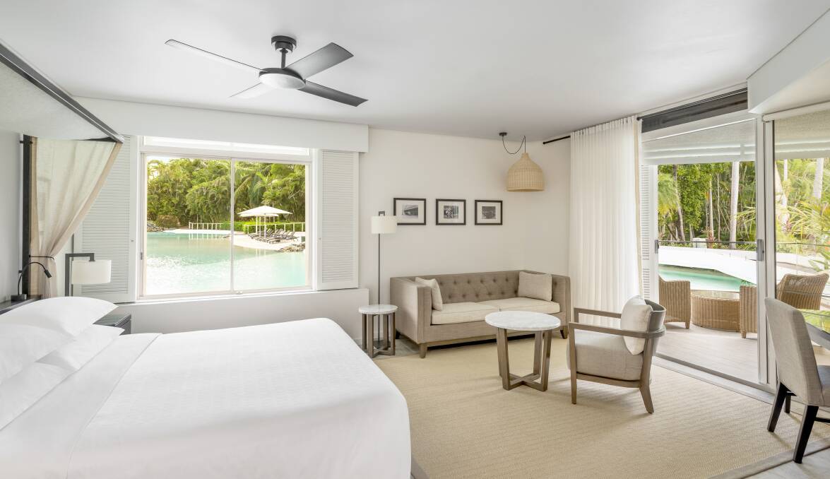One of the guestrooms. One of the guestrooms.