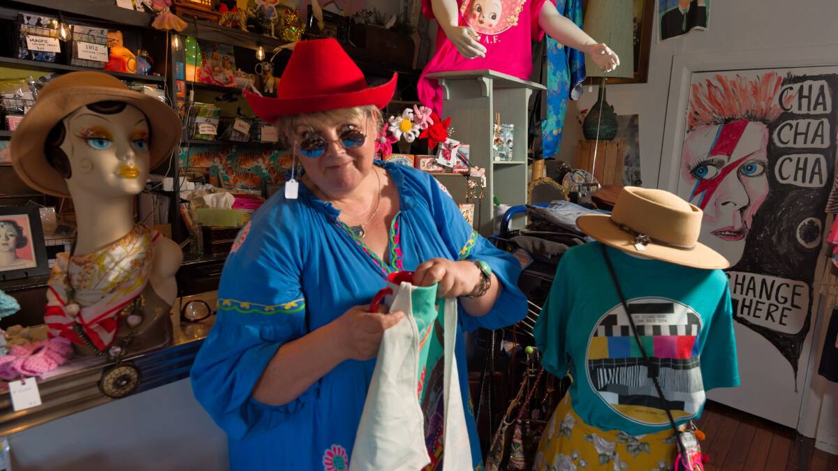 Kara Cooper in her shop. Picture by David Hill Kara Cooper in her shop. Picture by David Hill