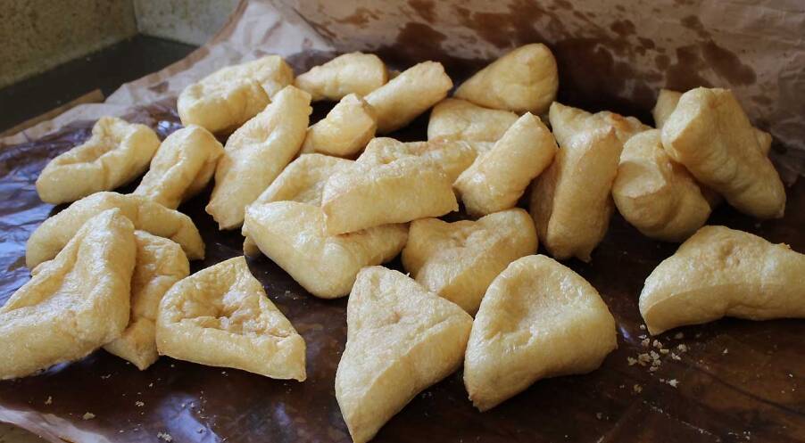 Ganko fried tofu. Picture: Alexis Buxton-Collins
