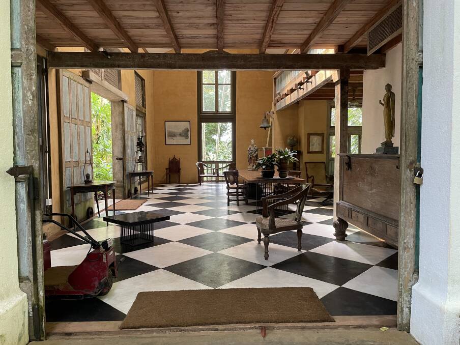 Geoffrey Bawa estate. Picture: Alanna Tomazin Geoffrey Bawa estate. Picture: Alanna Tomazin