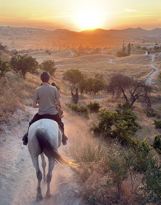 Horseriding in Rose Valley, Cappadocia. Picture by John Paul Moloney Horseriding in Rose Valley, Cappadocia. Picture by John Paul Moloney