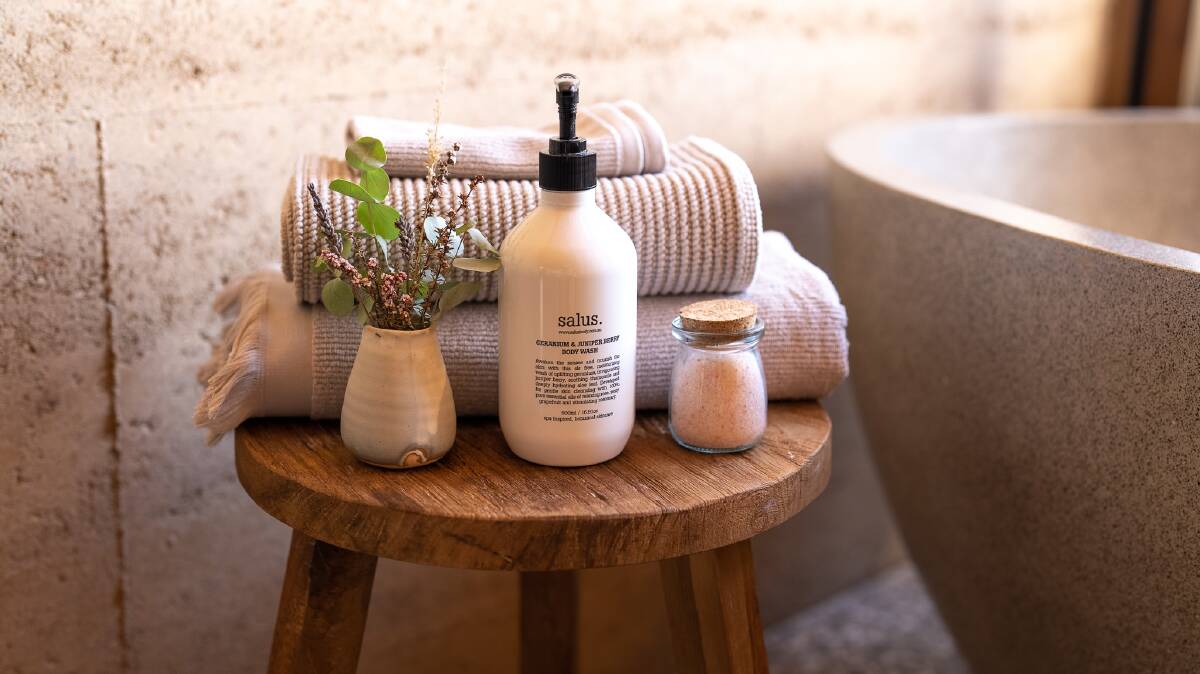 Luxe amenities. 