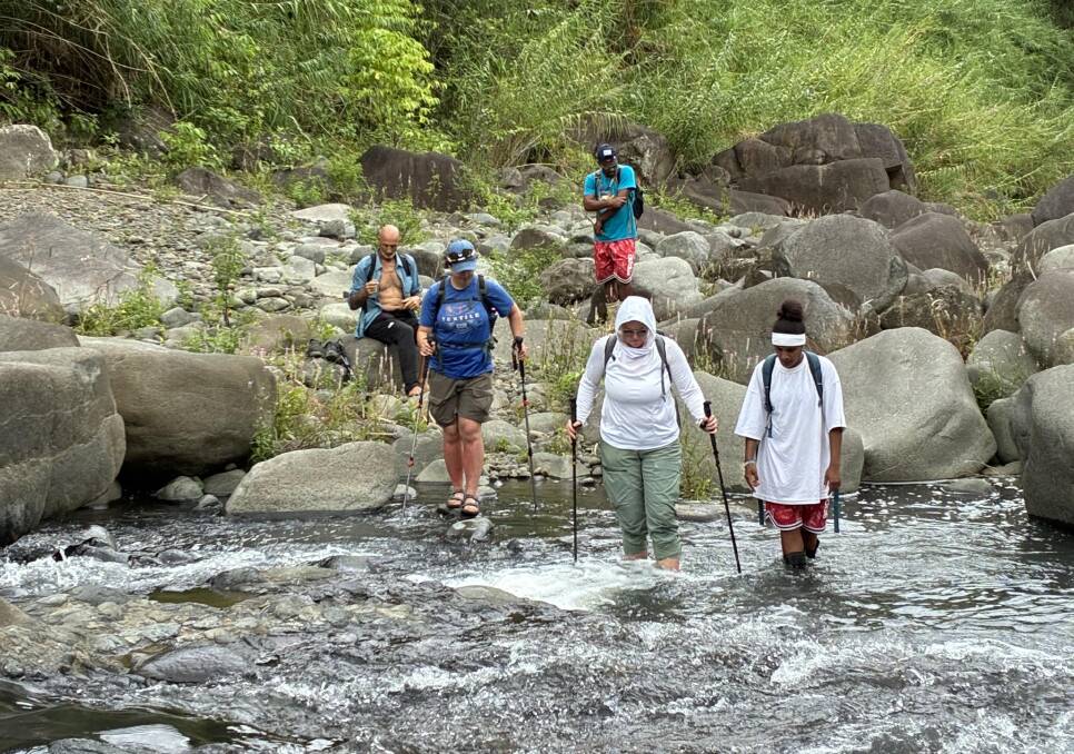 An outdoor adventure in Fiji.