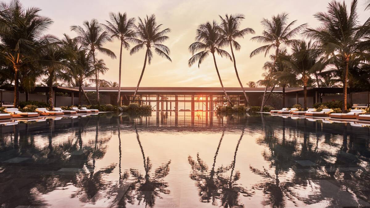 Regent Phu Quoc resort's main pool area.