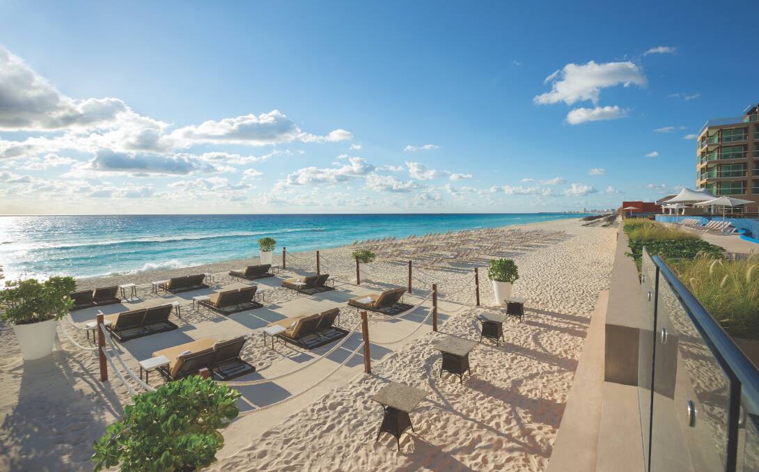 Decked out at the Hard Rock Hotel Cancun. Decked out at the Hard Rock Hotel Cancun.