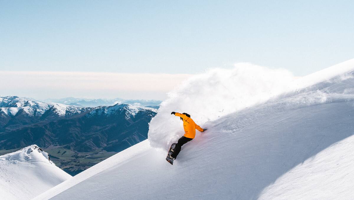 Alone time on The Remarkables.
