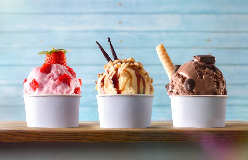 Ice-cream amok. Ice-cream amok.