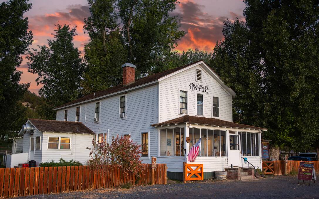 The Frenchglen hotel. The Frenchglen hotel.
