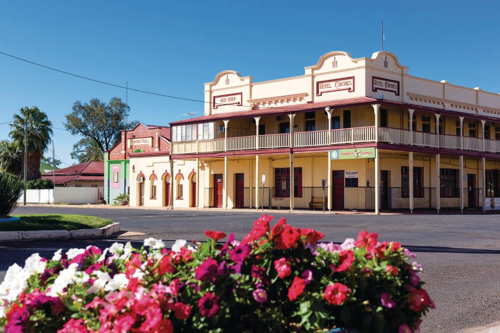 The historic Hotel Corones. Picture: Tourism and Events Queensland The historic Hotel Corones. Picture: Tourism and Events Queensland