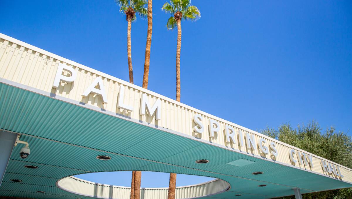 Palm Springs City Hall. Palm Springs City Hall.