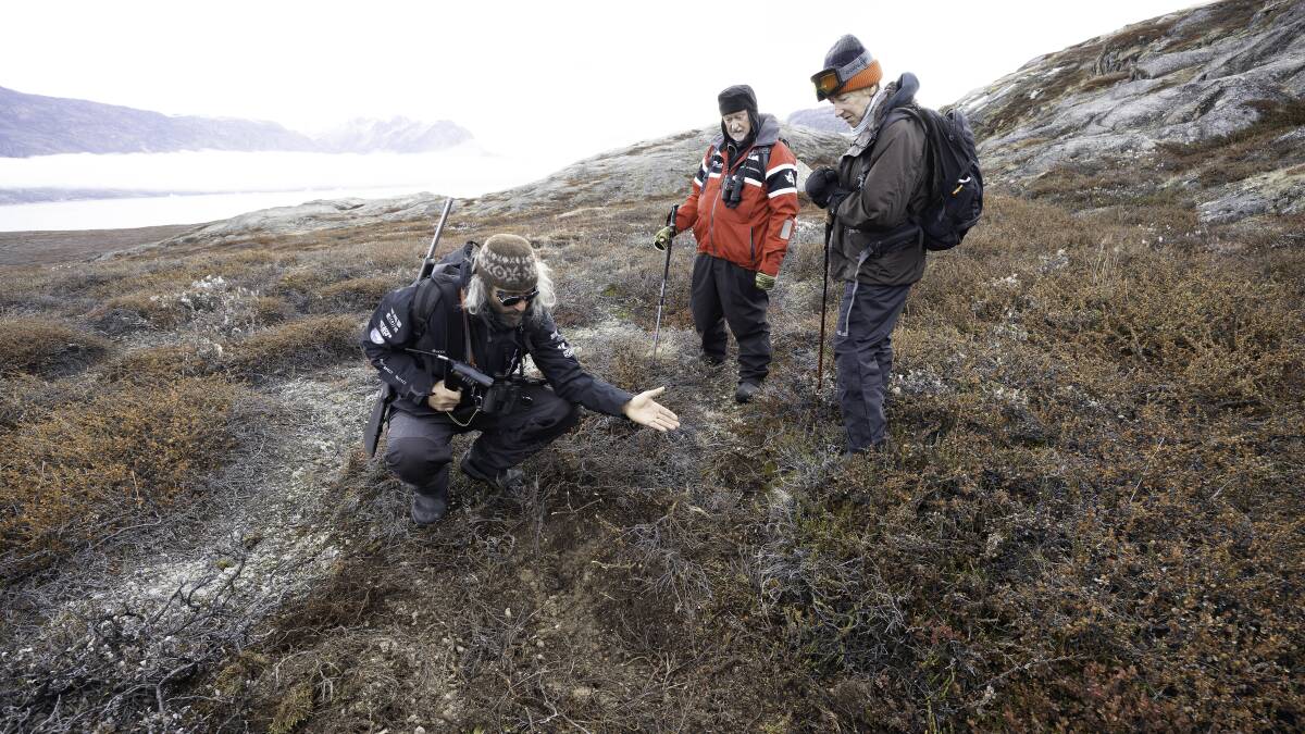Moments of discovery with a Secret Atlas guide. Picture by Jocelyn Pride