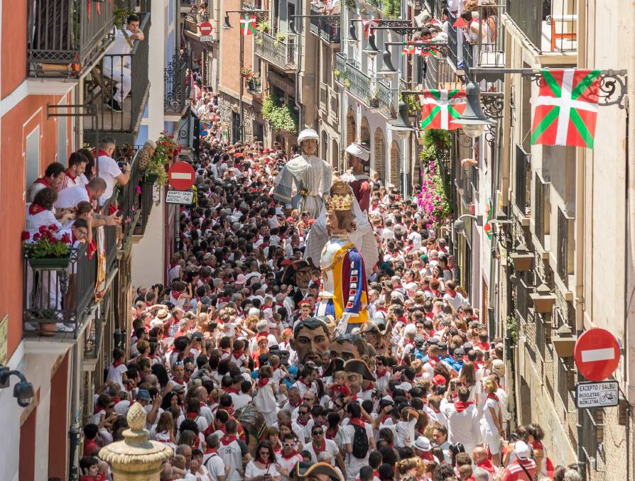 Festival de San Fermin in Pamplona. Picture: Unsplash Festival de San Fermin in Pamplona. Picture: Unsplash