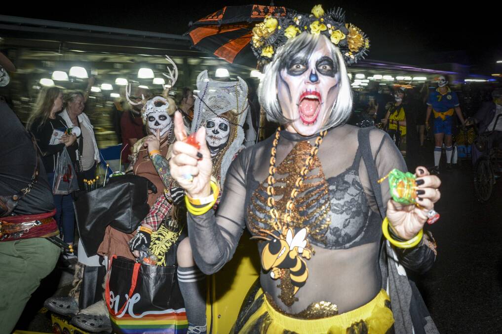 Halloween parade in New Orleans. Picture by Getty Images Halloween parade in New Orleans. Picture by Getty Images