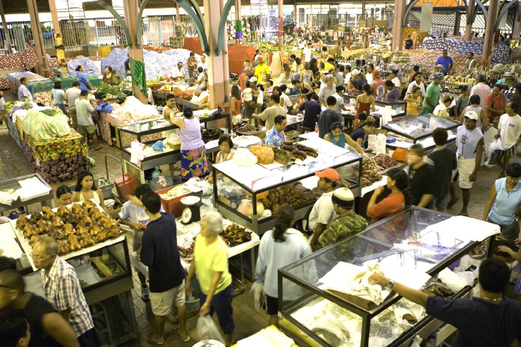 The market occupies an entire block. Pictures by Getty Images