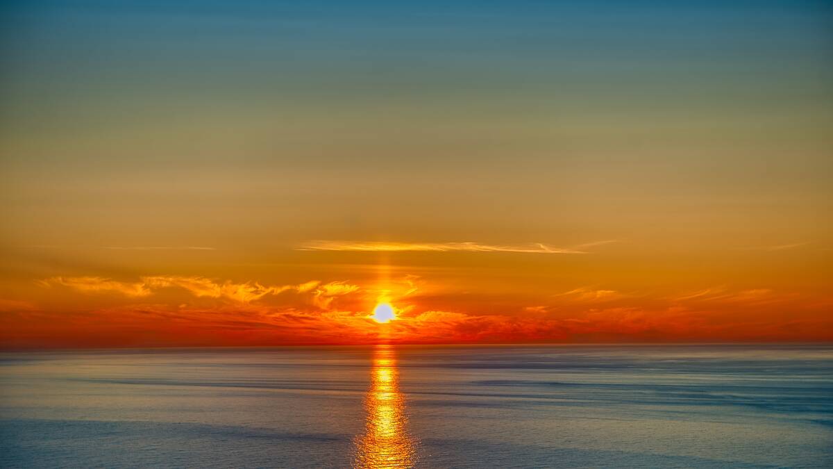 Midnight sun from North Cape. Picture by Shutterstock