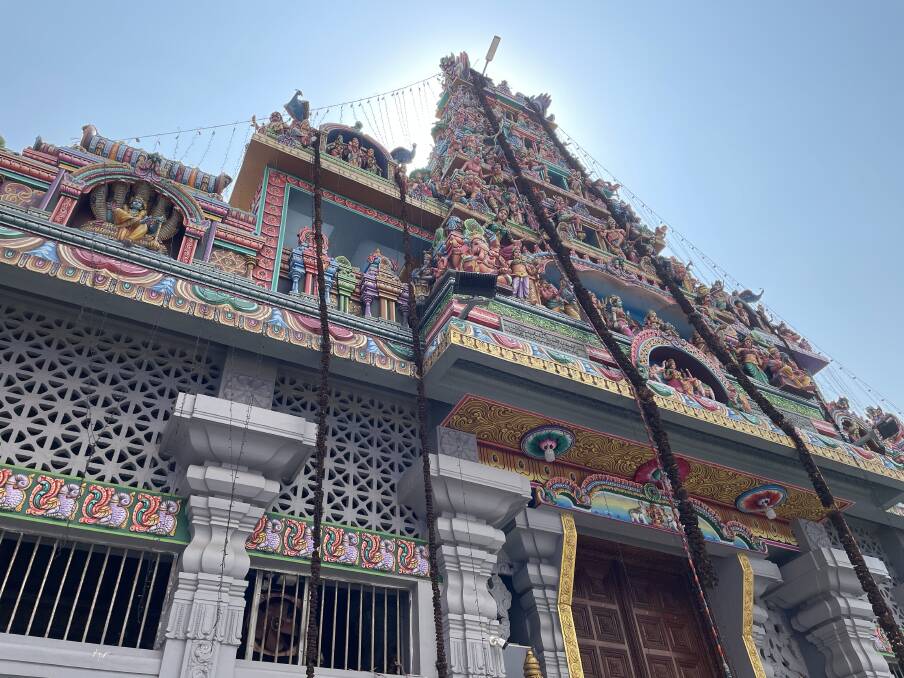 Hindu temple in Colombo. Picture: Alanna Tomazin Hindu temple in Colombo. Picture: Alanna Tomazin