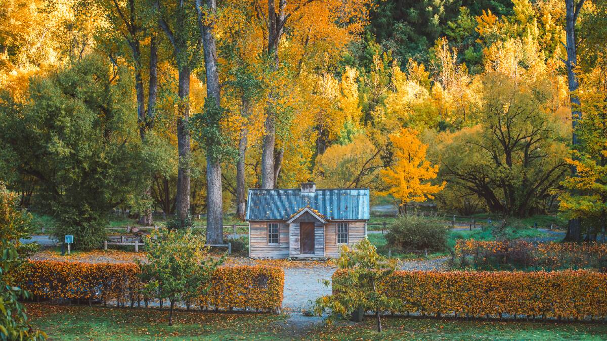 Gold mining hut in Arrowtown. Picture: Getty Images Gold mining hut in Arrowtown. Picture: Getty Images