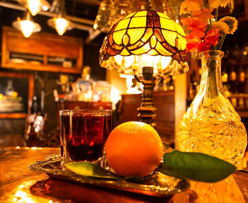 Bottoms up at the Blind Rabbit. Picture: Sarah Rodriguez
