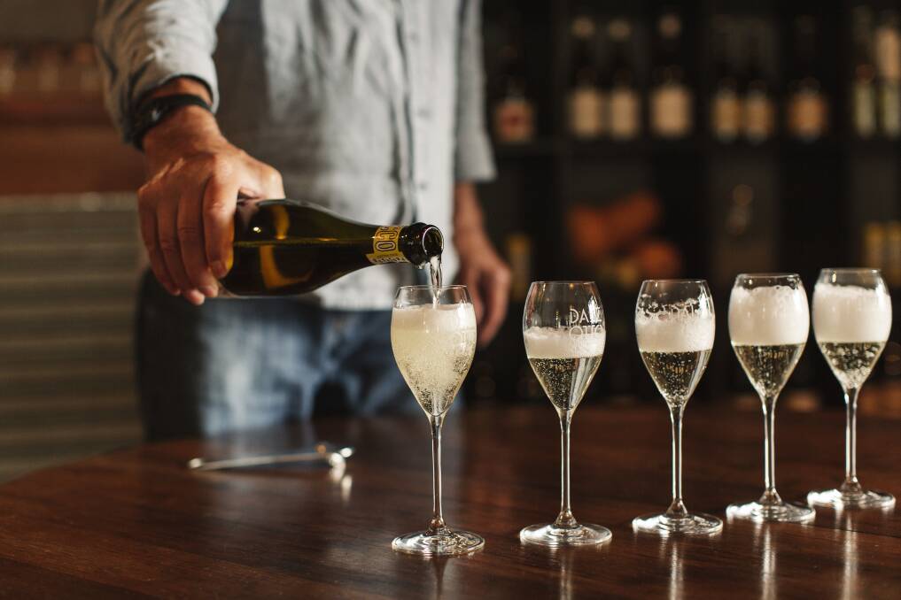 Prosecco at Dal Zotto.
