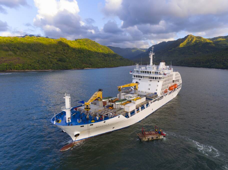 The Aranui 5. The Aranui 5.