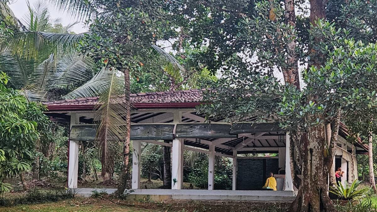 Plantation Villa's yoga shala. Picture: Natascha Mirosch Plantation Villa's yoga shala. Picture: Natascha Mirosch