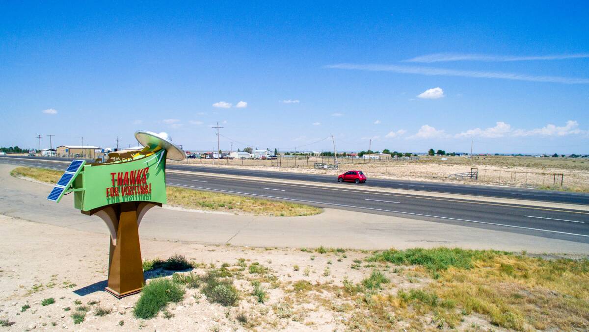Welcome to Roswell. Picture: New Mexico True Welcome to Roswell. Picture: New Mexico True