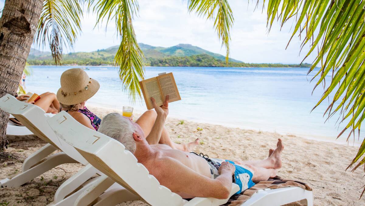 Downtime on Nanuya Island. Downtime on Nanuya Island.