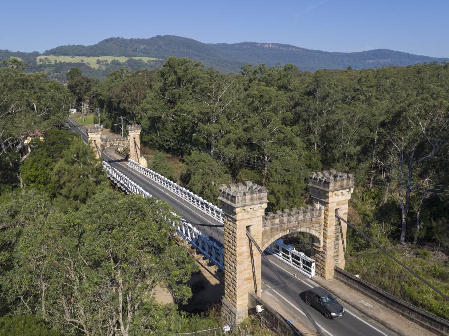 Hampden Bridge in Kangaroo Valley. Picture: Destination NSW Hampden Bridge in Kangaroo Valley. Picture: Destination NSW