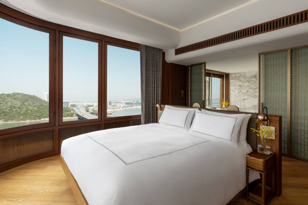 A suite at the hotel. A suite at the hotel.