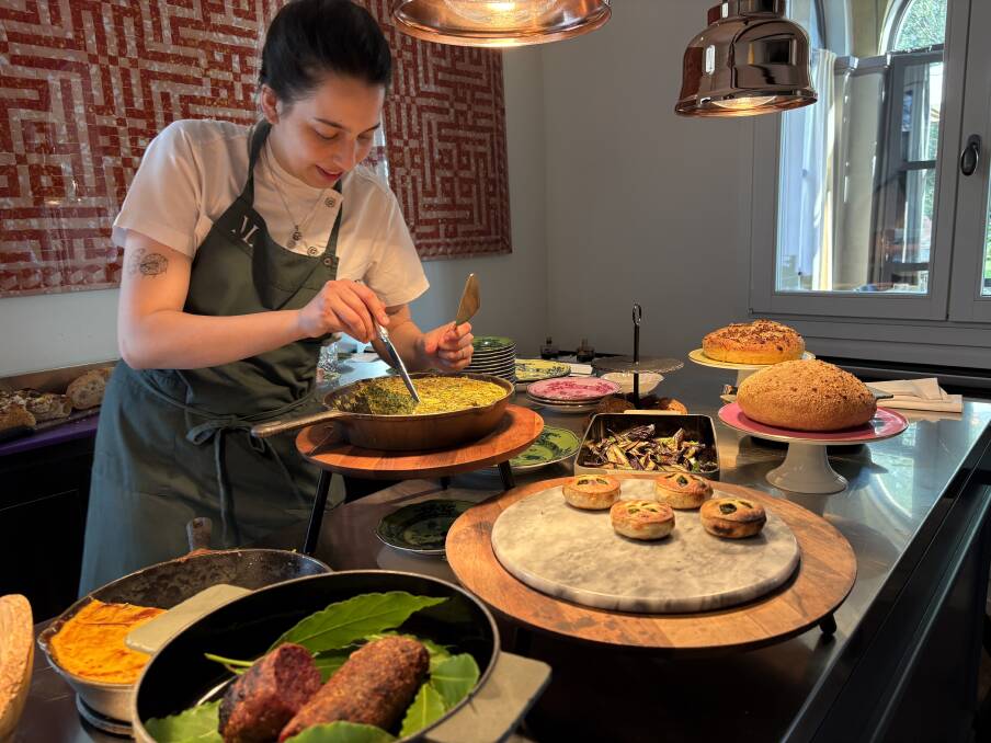 Casa Maria Luigia's elaborate breakfast spread. Picture by Alexandra Carlton
