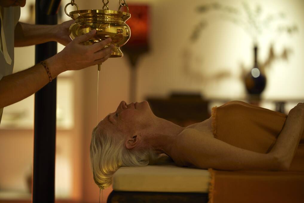 An Ayurevedic treatment.