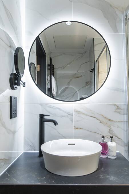 An ensuite.