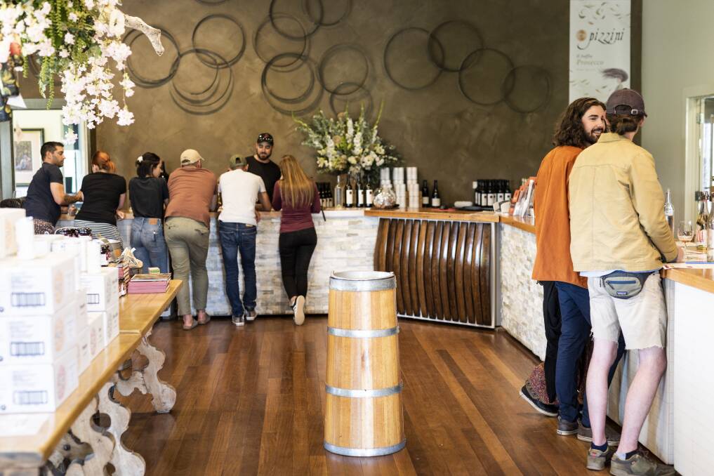 Pizzini cellar door.
