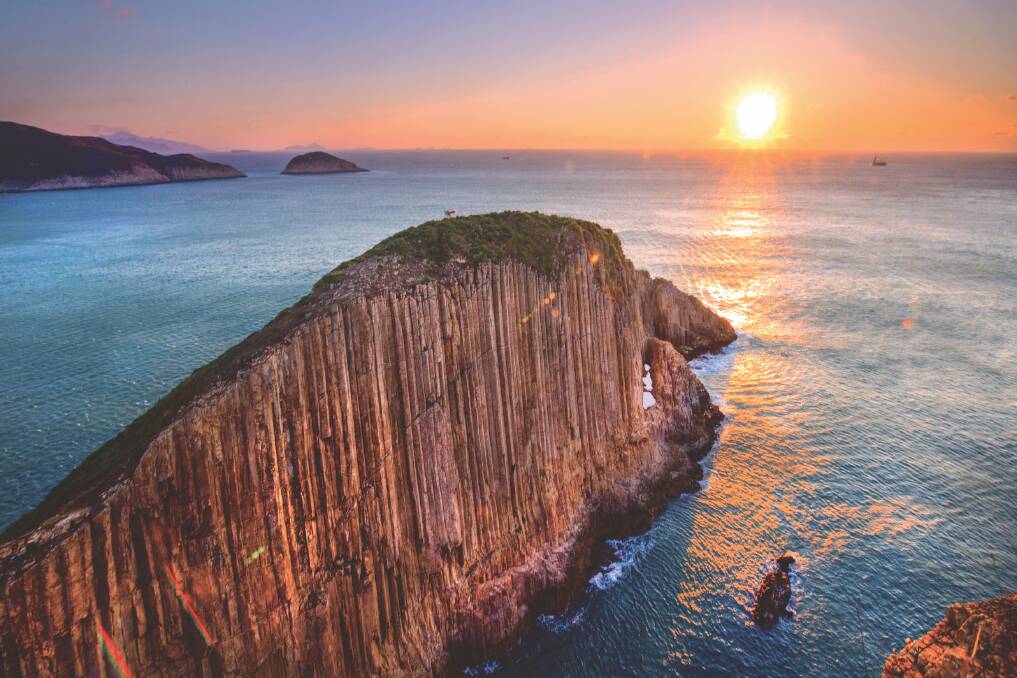 Cliffs in the UNESCO Global Geopark. Picture by Leng Wai Por Cliffs in the UNESCO Global Geopark. Picture by Leng Wai Por