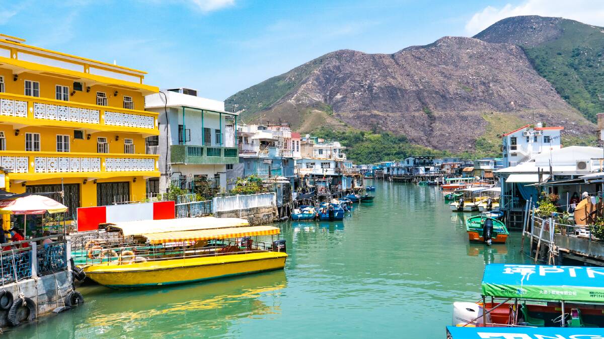 Tai O fishing village.