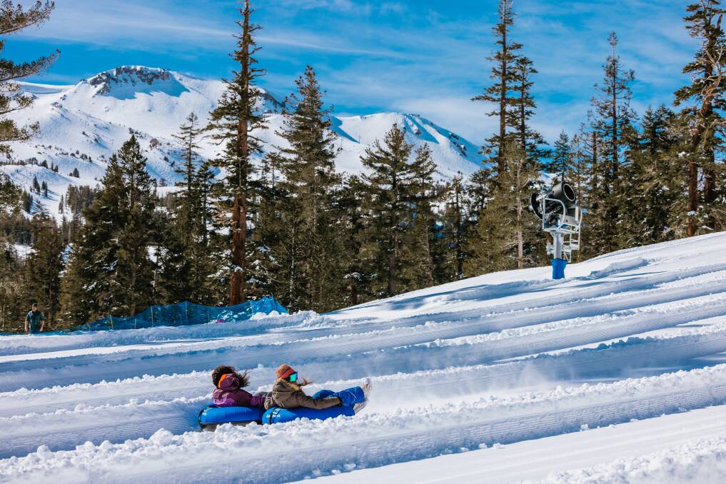 Picking up speed at Woolly's Tube Park. Picking up speed at Woolly's Tube Park.
