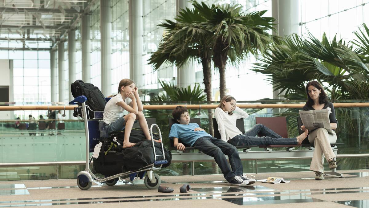 Delayed flights can leave passengers stranded. Picture: Getty Images