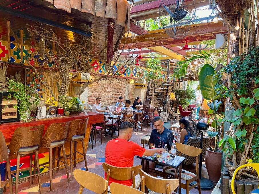 A local cafe.