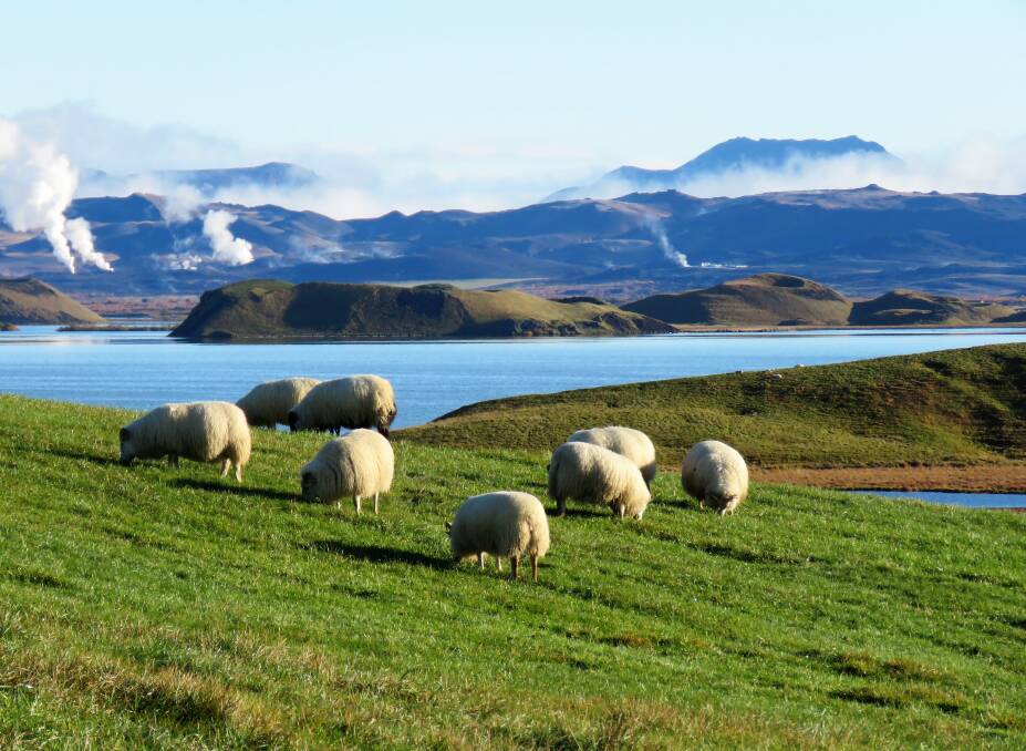 A road trip in Iceland. A road trip in Iceland.