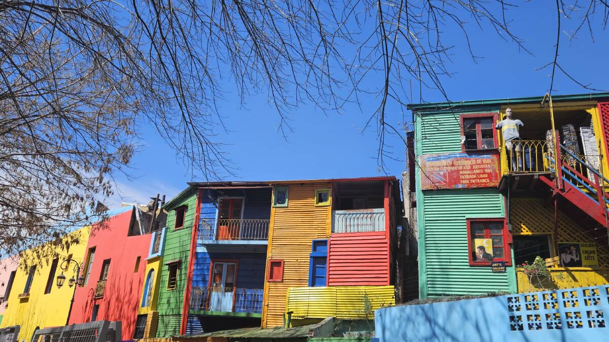 The neighbourhood of La Boca. Picture: Natascha Mirosch The neighbourhood of La Boca. Picture: Natascha Mirosch