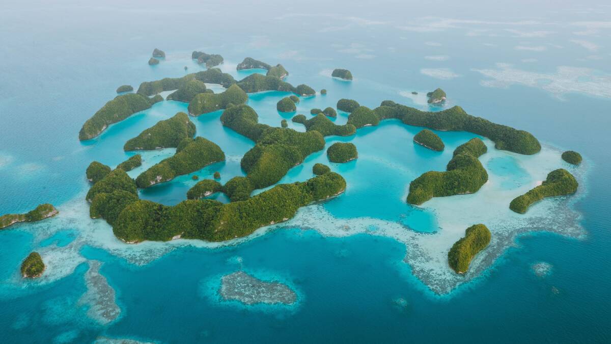 The Rock Islands of Palau. Picture: Palau Tourism Authority