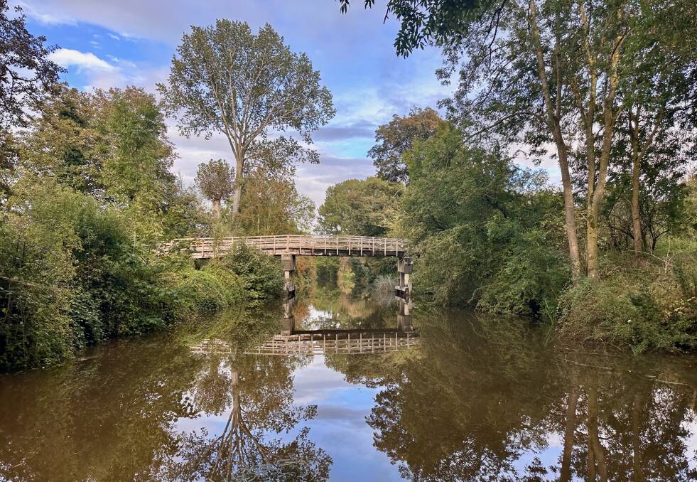 Reflections ahead. Picture: Daniel Scott