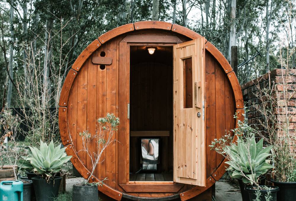 A Life Centre sauna.