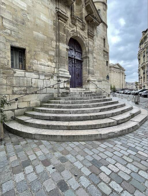 Famous steps featured in Woody Allen's Midnight in Paris. Famous steps featured in Woody Allen's Midnight in Paris.